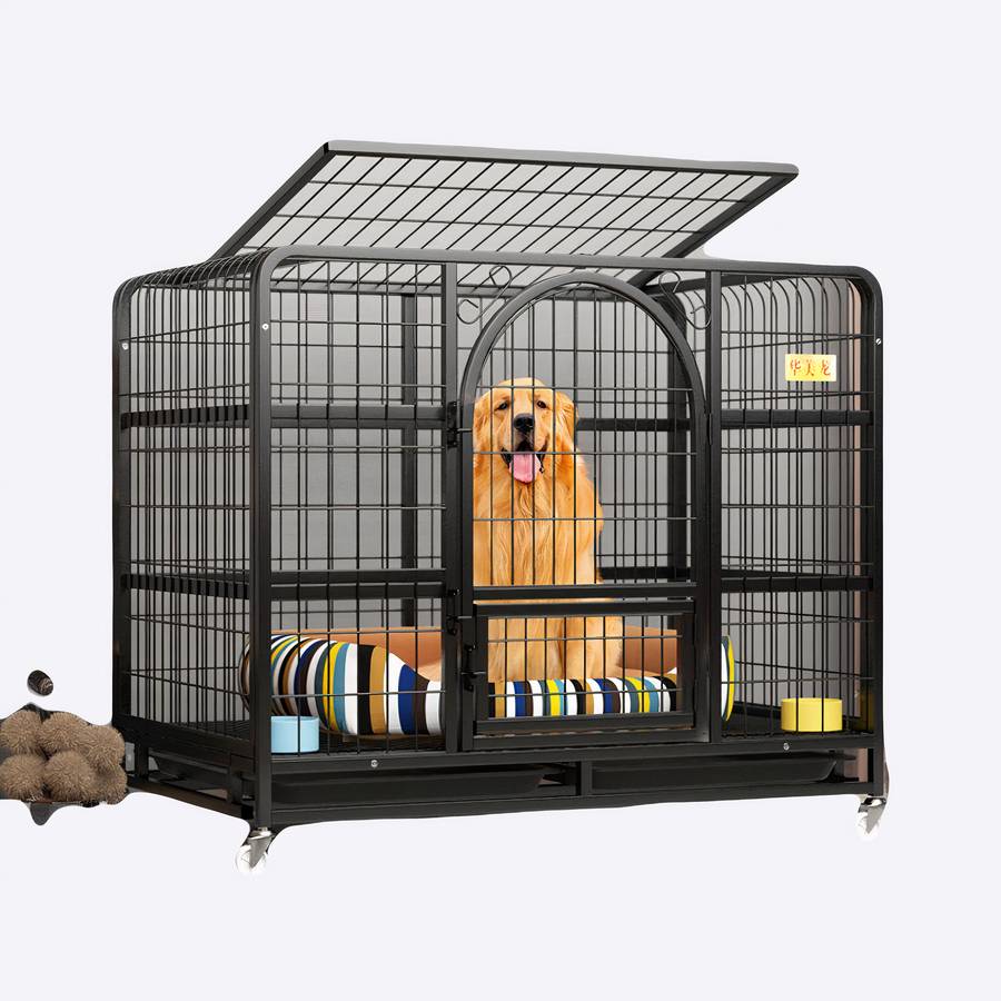Parc pour chien en forme de cage