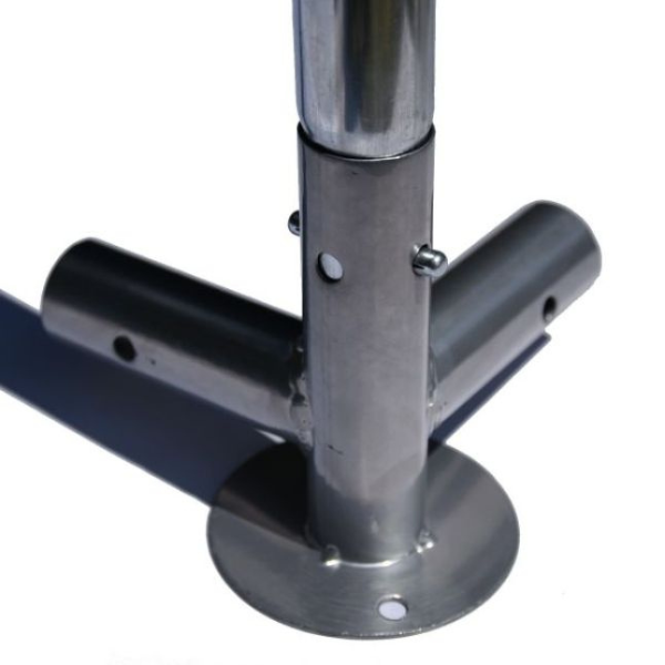 Parc à Poules - Enclos 32m² Ø38mm 8x4x2,8m - Acier Galvanisé