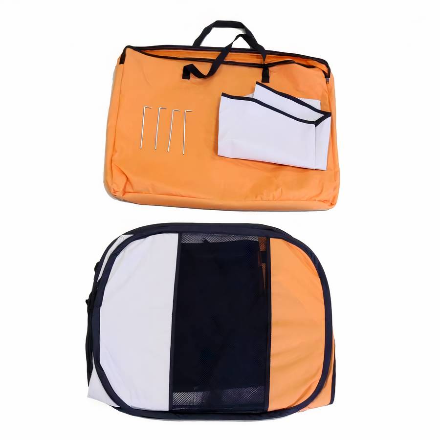 Tente octogonale pliable pour chiens