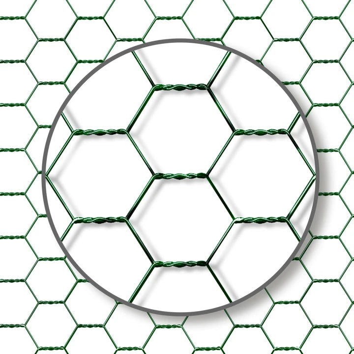 Enclos poulailler de 6 à 18 m2 parc grillagé acier galvanisé