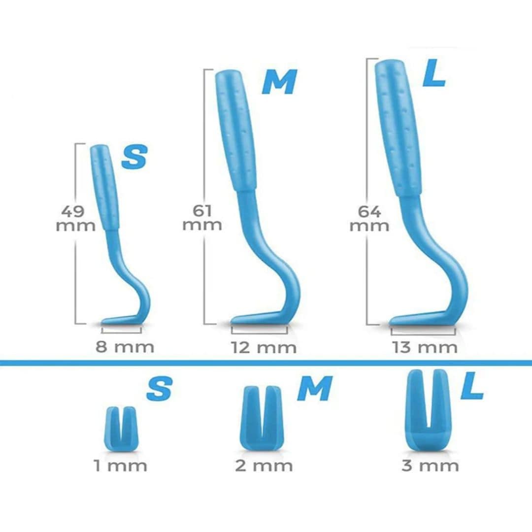 Pince à tiques en plastique pour chien et chat