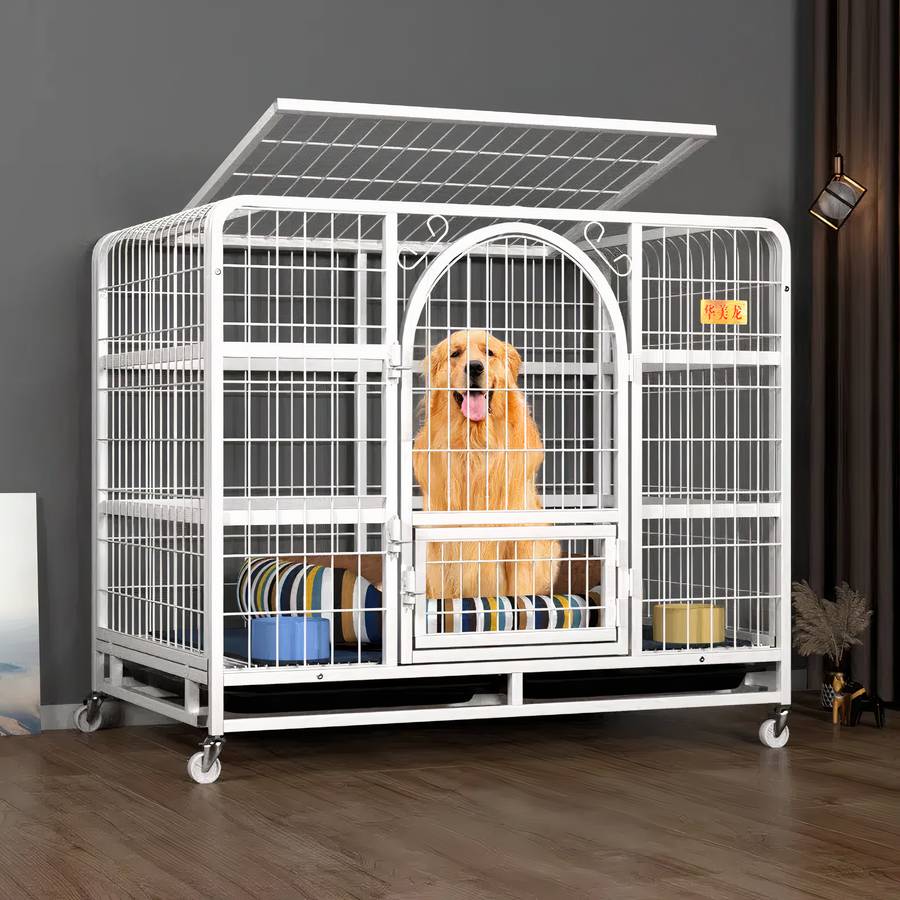 Parc pour chien en forme de cage