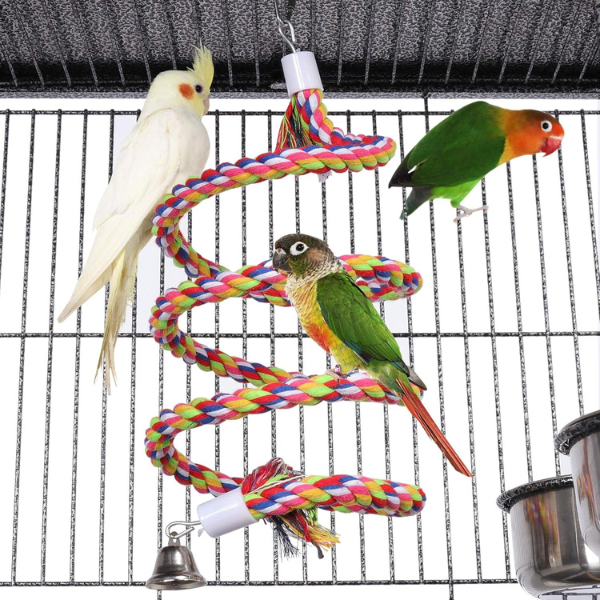 Cage à oiseaux volière - 46l x 36l x 100h cm