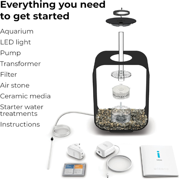 Aquarium led design - noir