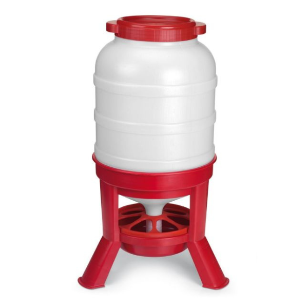 Kit Siphon 30 Poules Abreuvoir 40L et Mangeoire 40L