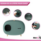 Bac à Litiere Chat 60x38x45 cm - Maison de Toilette pour Chat - Bac à Litière Fermé