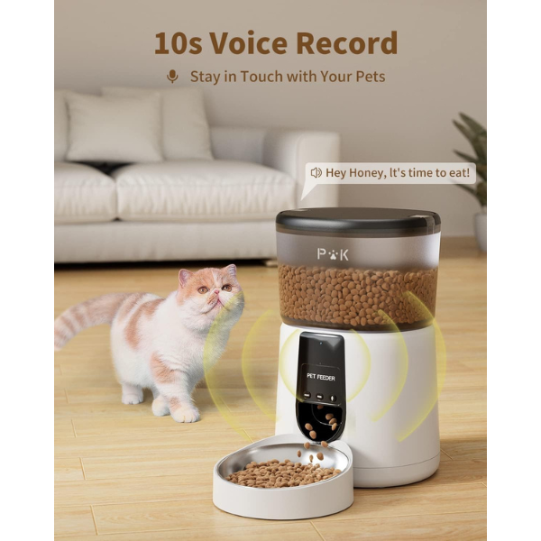 Distributeur de croquette connecté pour chat