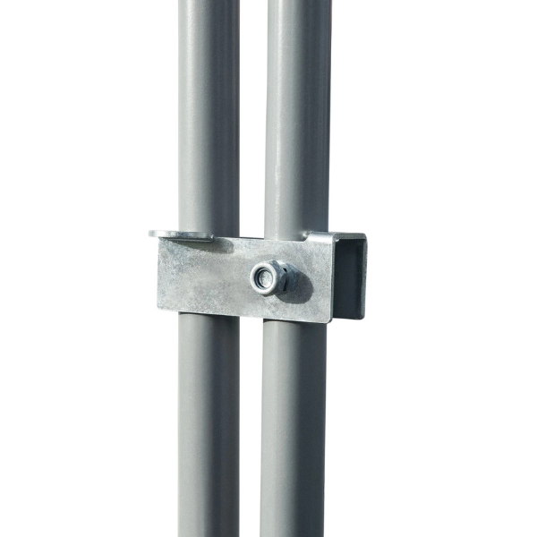 Enclos Poulailler 18 m² Parc Grillagé 6x3 M Acier Galvanisé