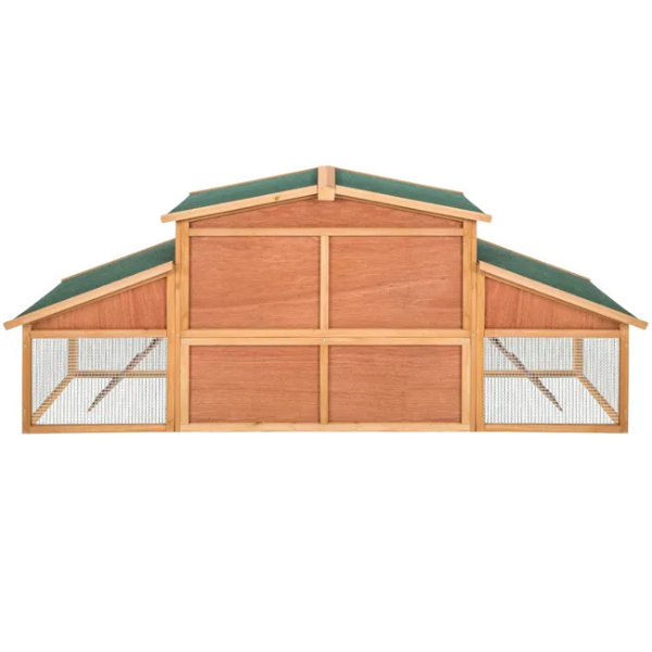 Clapier à Hamster Petits Rongeurs - En Bois - 226 x 77 x 95,5 cm