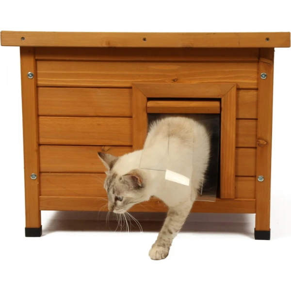 Maison en Bois pour Chat