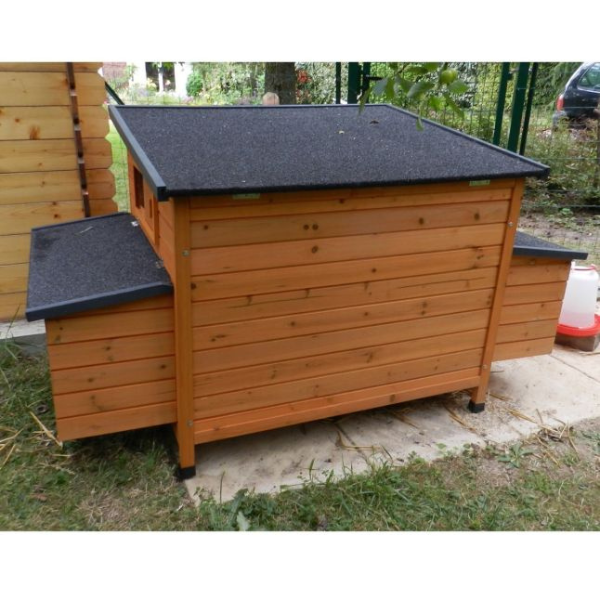 Pondoir pour Poulailler 2 Places Bois FSC