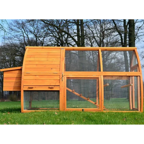 Poulailler en bois pour jardin 2/5 poules 172x76x102 cm
