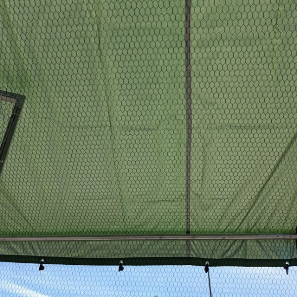 Parc à Poules - 6m² Ø38mm 2x3x2,25m - Acier Galvanisé