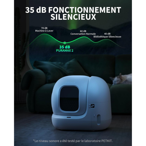 Robot litière automatique pour chat