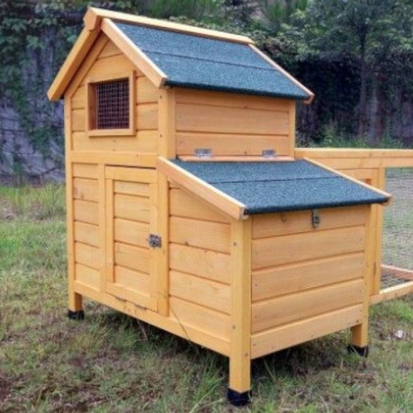 Poulailler L - 1 à 2 Poules - Toit Shingle