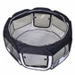 Tente octogonale pliable pour chiens