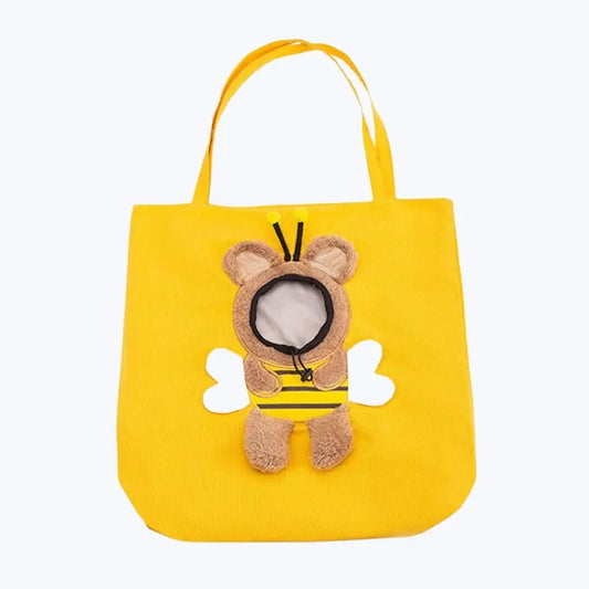 Tote bag chat motif animaux