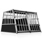 Cage de transport pour chiens en aluminium XXL 97x90x70 cm