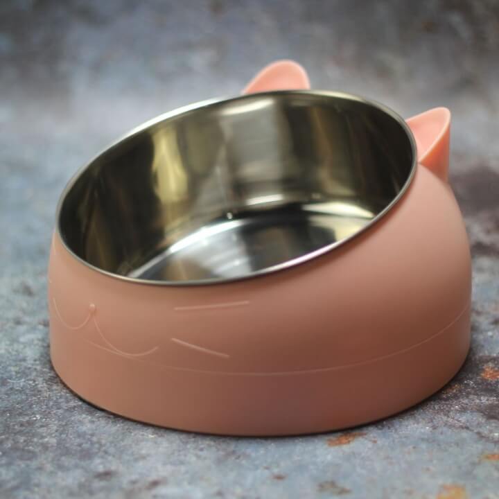 Gamelle pour chat surélevée